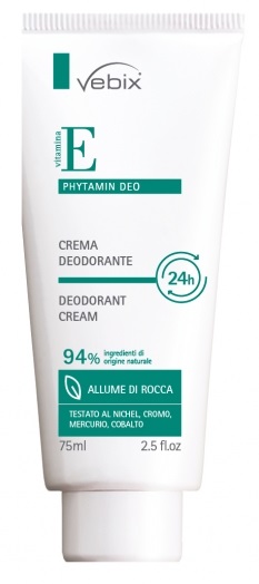 VEBIX PHYTAMIN E DEO PERFORMANCE CREMA DEO 24H-75ML ALLUME DI ROCCA - Farmacianumberone.it