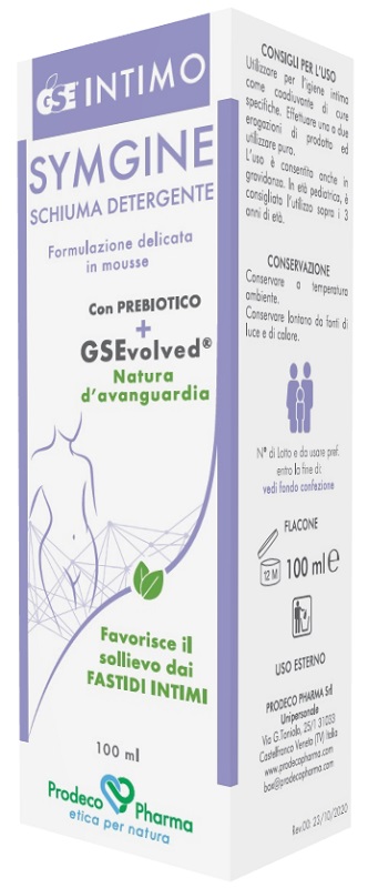 GSE INTIMO SYMGINE SCHIUMA DETERGENTE 100 ML - Farmacianumberone.it