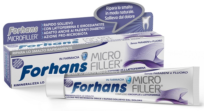 FORHANS DENTIFRICIO MICROFILLER PROTEZIONE SMALTO 75 ML - Farmacianumberone.it