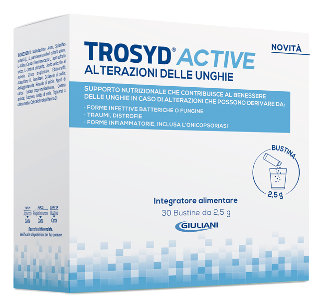 TROSYD ACTIVE ALTERAZIONI UNGHIE 30 BUSTINE - Farmacianumberone.it