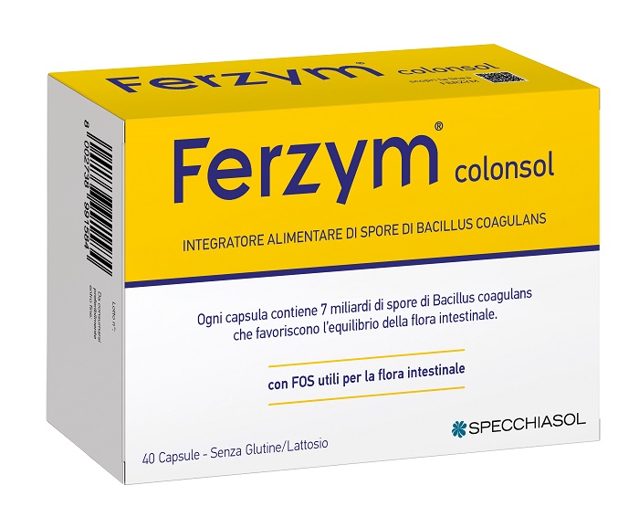 FERZYM COLONSOL 40 CAPSULE - Farmacianumberone.it