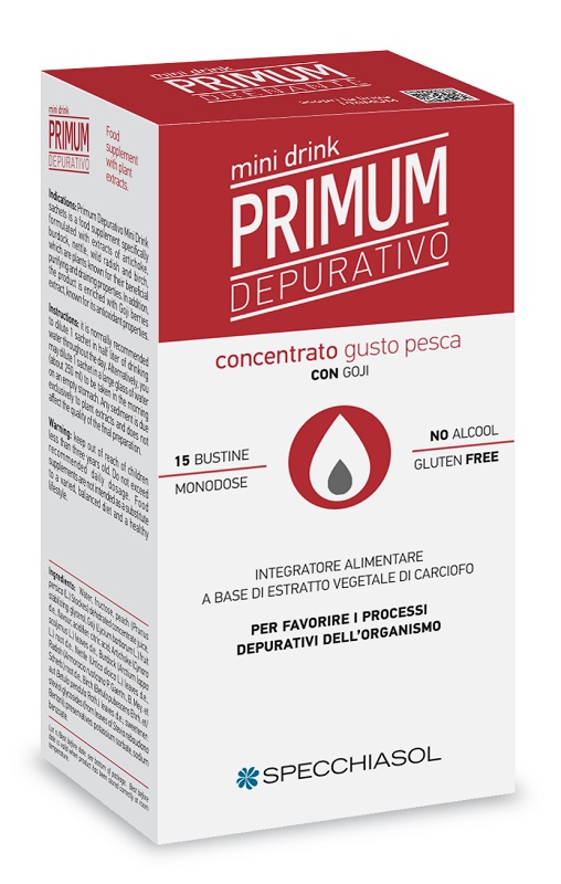 PRIMUM DEPURATIVO MINIDRINK PESCA 15 STICK DA 10 ML - Farmacianumberone.it