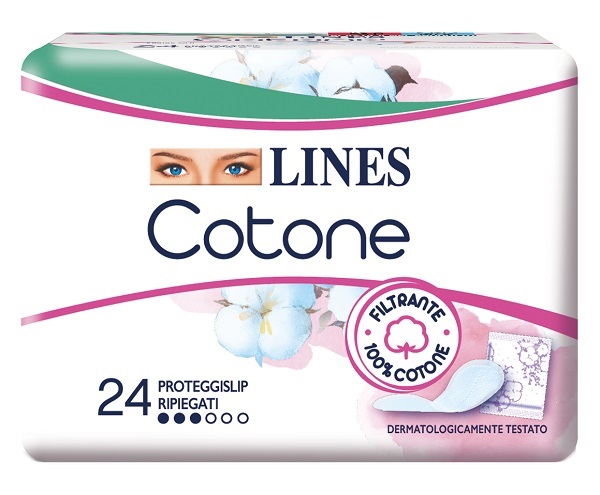 LINES COTONE BIO SALVASLIP RIPIEGATI 24 PEZZI - Farmacianumberone.it