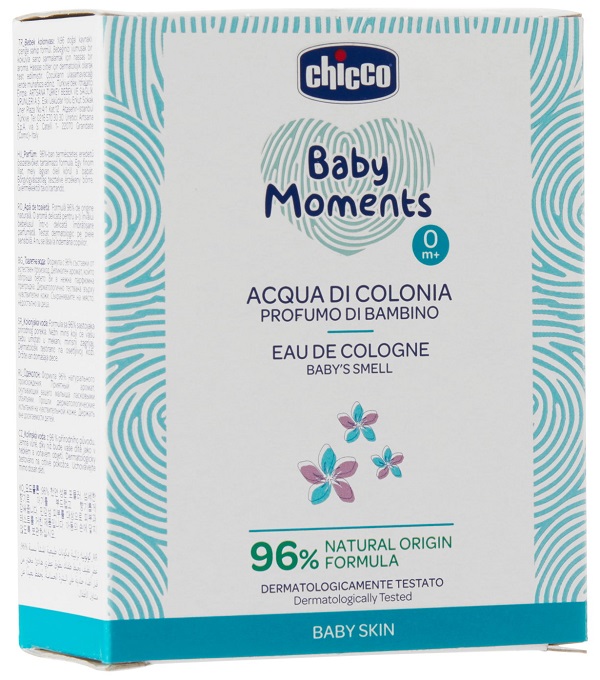 CHICCO BABY MOMENTS ACQUA COLONIA BABY DELICATE 100 ML - Farmacianumberone.it