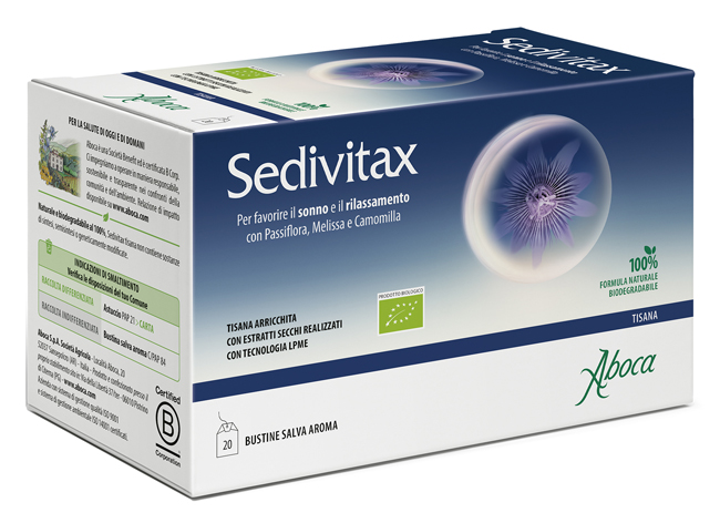 SEDIVITAX TISANA 20 BUSTINE - Farmacianumberone.it