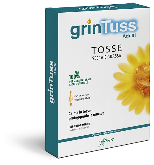 GRINTUSS ADULTI SCIROPPO 12 FLACONCINI - Farmacianumberone.it