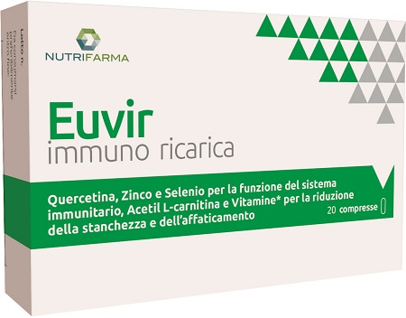 EUVIR IMMUNO RICARICA 20 COMPRESSE - Farmacianumberone.it