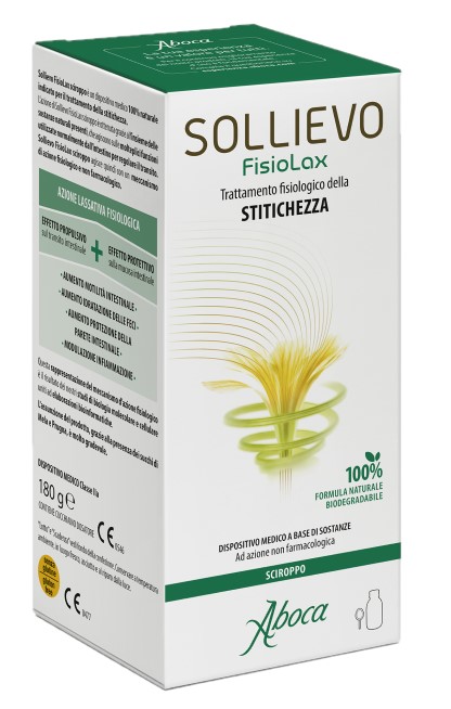 SOLLIEVO FISIOLAX SCIROPPO 180 G - Farmacianumberone.it