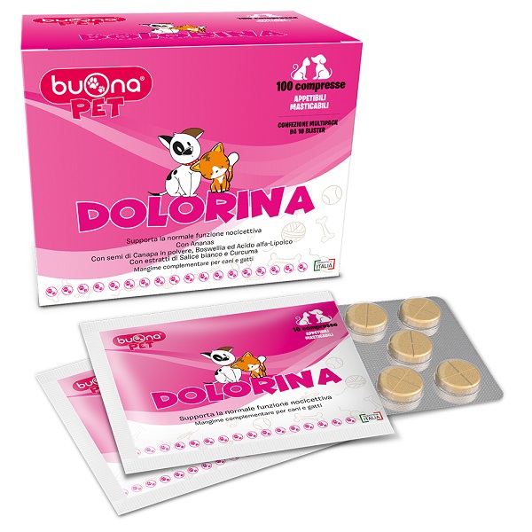 DOLORINA 100 COMPRESSE MASTICABILI - Farmacianumberone.it