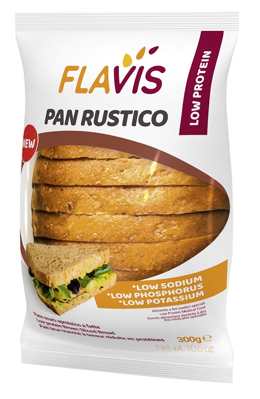 FLAVIS PAN RUSTICO APROTEICO 300 G - Farmacianumberone.it