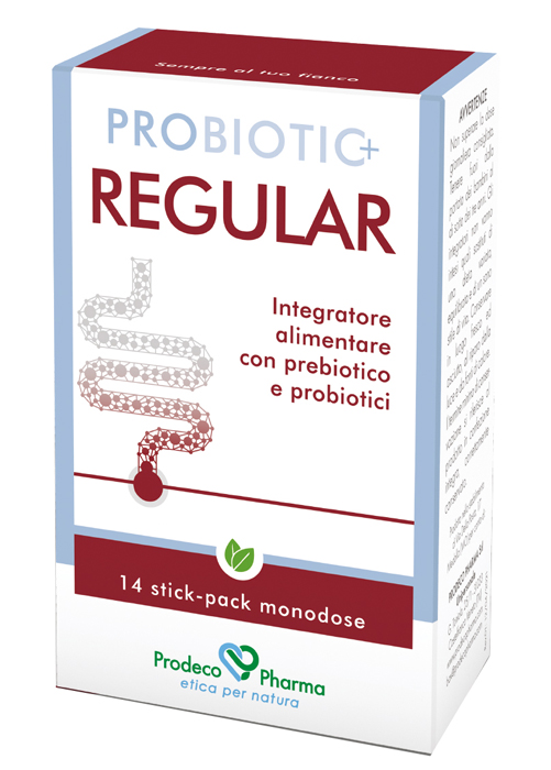 PROBIOTIC+ REGULAR 14 STICKPACK - Farmacianumberone.it