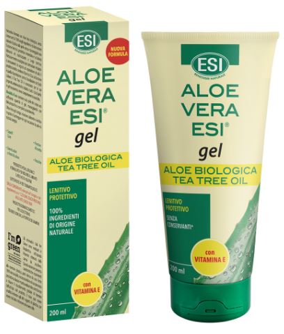 ESI ALOE VERA GEL VITAMINA E + TEA TREE 200 ML - Farmacianumberone.it