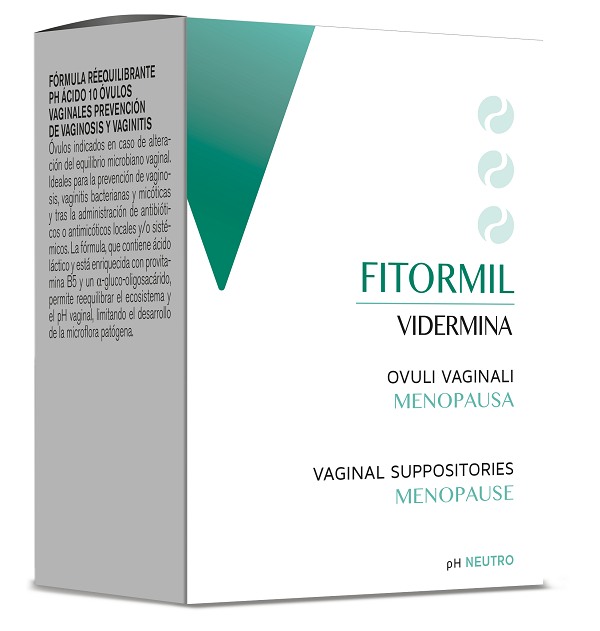 FITORMIL VIDERMINA 10 OVULI VAGINALI MENOPAUSA - Farmacianumberone.it