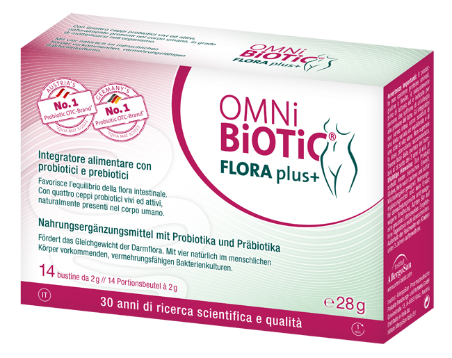 OMNI BIOTIC FLORA PLUS+ 14 BUSTINE DA 2 G - Farmacianumberone.it