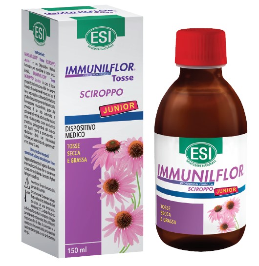 ESI IMMUNILFLOR SCIROPPO TOSSE JUNIOR 150 ML - Farmacianumberone.it
