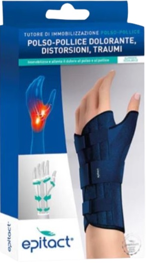 TUTORE POLSO/POLLICE PER TENDINITE EPITACT QUERV'ACTIV SINISTRO M - Farmacianumberone.it