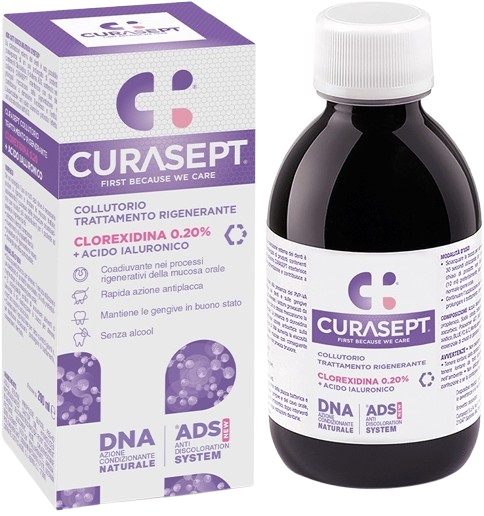 CURASEPT COLLUTORIO ADS DNA TRATTAMENTO RIGENERANTE 200 ML - Farmacianumberone.it