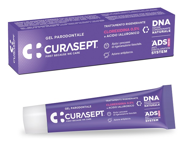 CURASEPT GEL PARODONTALE ADS DNA TRATTAMENTO RIGENERANTE 30 ML - Farmacianumberone.it