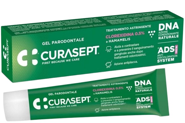 CURASEPT GEL PARODONTALE ADS DNA TRATTAMENTO ASTRINGENTE 30 ML - Farmacianumberone.it