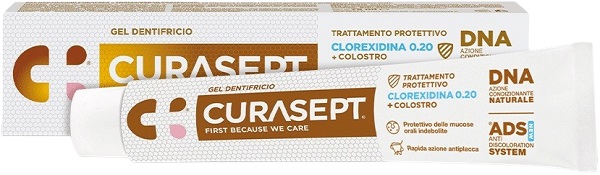 CURASEPT GEL DENTIFRICIO ADS DNA TRATTAMENTO PROTETTIVO 75 ML - Farmacianumberone.it