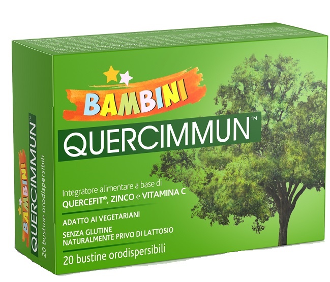 QUERCIMMUN BAMBINI 20 BUSTINE OROSOLUBILI - Farmacianumberone.it