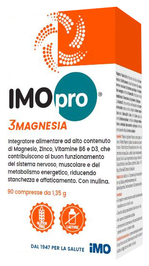 IMOPRO 3 MAGNESIA 90 COMPRESSE - Farmacianumberone.it