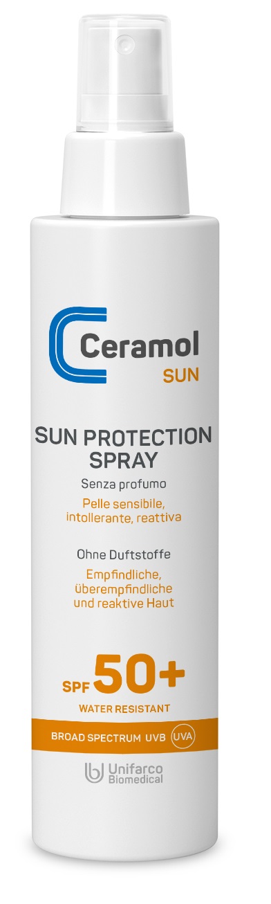 CERAMOL SUN PROTECTION SPRAY SPF50+ 150 ML - Farmacianumberone.it