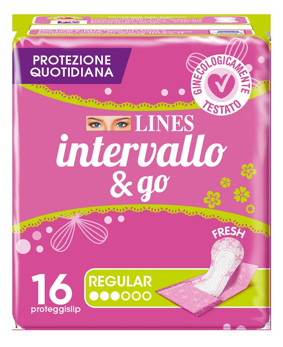 PROTEGGISLIP LINES INTERVALLO FRESH&GO RIPIEGATI 16 PEZZI - Farmacianumberone.it