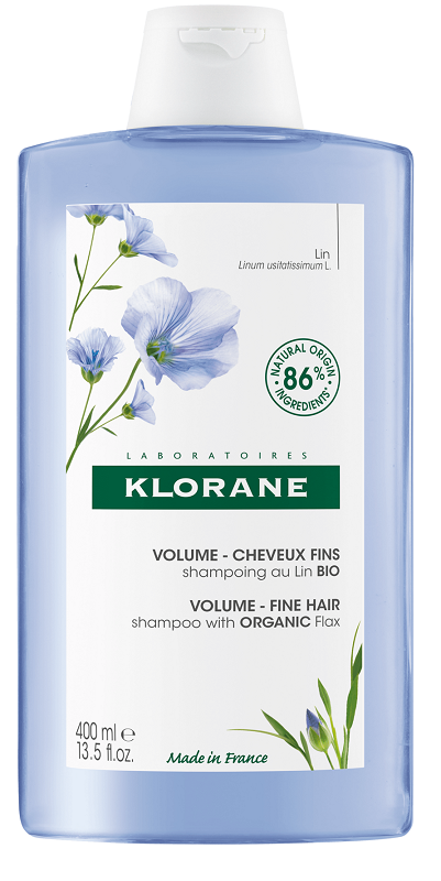 KLORANE SHAMPOO VOLUME FINE HAIR CON LINO 400 ML - Farmacianumberone.it
