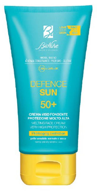 DEFENCE SUN CREMA VISO FONDENTE 50+ 50 ML - Farmacianumberone.it