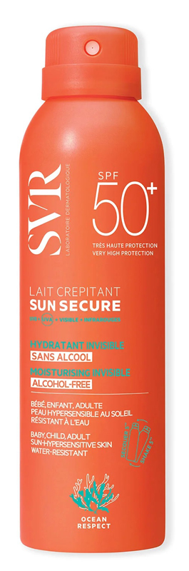 SUN SECURE LAIT CREPITANT SPF50+ 200 ML - Farmacianumberone.it