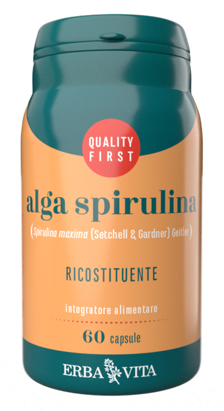 ALGA SPIRULINA 60 CAPSULE - Farmacianumberone.it