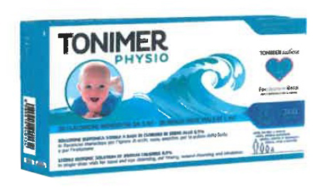 TONIMER PHYSIO MONODOSE SOLUZIONE ISOTONICA MULTIFUNZIONE A BASE DI CLORURO DI SODIO 0,9% 20 FLACONCINI 5 ML PROMO - Farmacianumberone.it