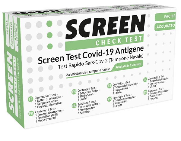 TEST ANTIGENICO RAPIDO COVID-19 SARS-COV-2 TAMPONI NASALI - Farmacianumberone.it
