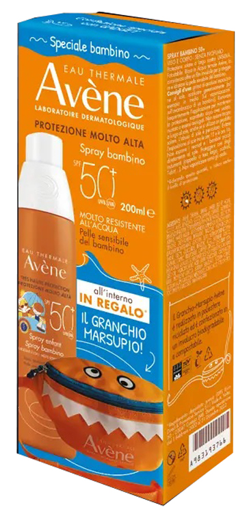 EAU THERMALE AVENE SOLARI KIT SPRAY BAMBINO SPF50+ 200 ML CON GADGET 2022 - Farmacianumberone.it