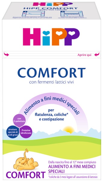 HIPP LATTE COMFORT 600 G - Farmacianumberone.it
