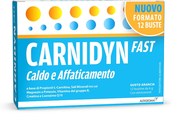 CARNIDYN FAST 12 BUSTINE - Farmacianumberone.it