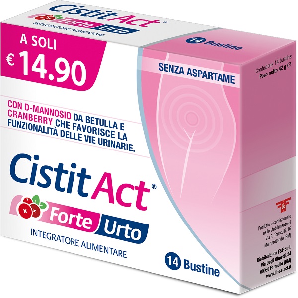 CISTIT ACT FORTE URTO 14 BUSTINE - Farmacianumberone.it