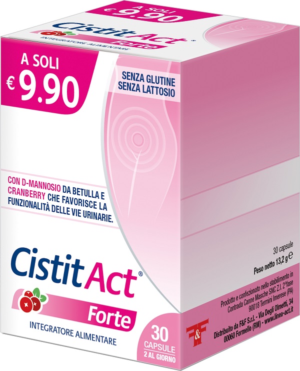 CISTIT ACT FORTE 30 CAPSULE - Farmacianumberone.it