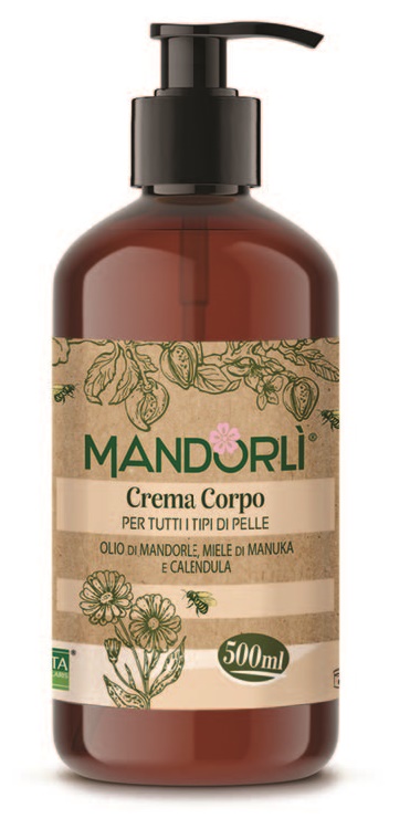 MANDORLI CREMA CORPO PER TUTTI I TIPI DI PELLE 500 ML - Farmacianumberone.it