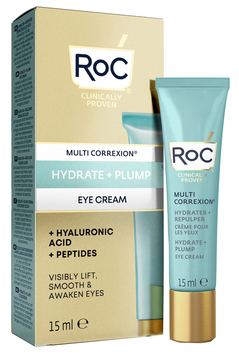 ROC MULTI CORREXION HYDRATE+ PLUMP CREMA OCCHI 15 ML - Farmacianumberone.it