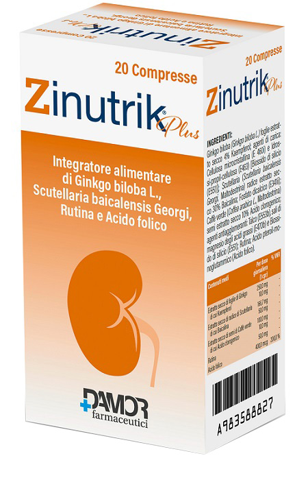 ZINUTRIK PLUS 20 COMPRESSE - Farmacianumberone.it
