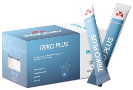 TRIKO PLUS LIQUIDO 30 BUSTINE BRADERM - Farmacianumberone.it