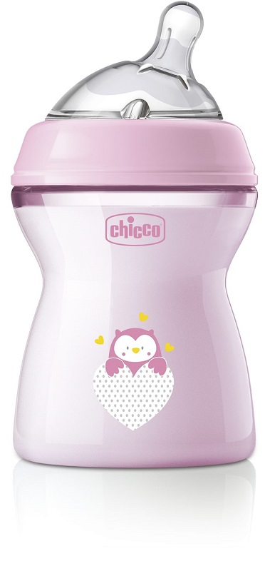 CHICCO BIBERON NAT FEEL PP 2M+ 250 ML BIMBA - Farmacianumberone.it