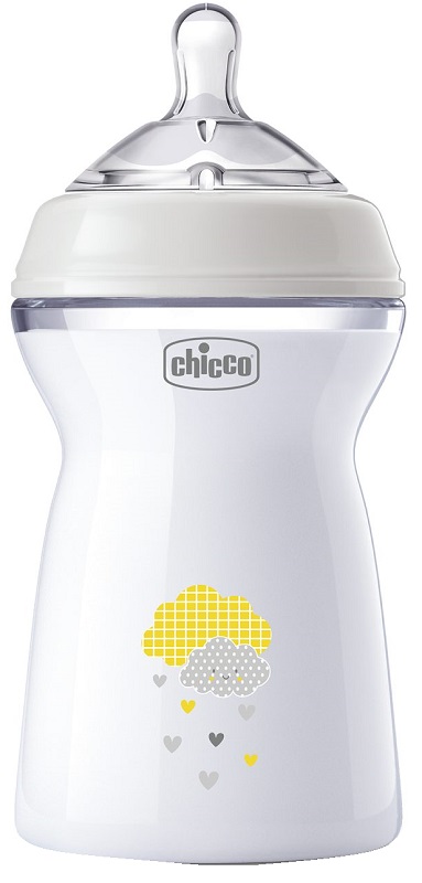CHICCO BIBERON NAT FEEL PP 6M+ 330 ML UNISEX - Farmacianumberone.it