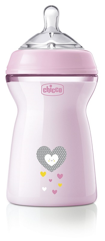 CHICCO BIBERON NAT FEEL PP 6M+ 330 ML BIMBA - Farmacianumberone.it