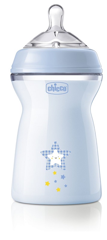 CHICCO BIBERON NAT FEEL PP 6M+ 330 ML BIMBO - Farmacianumberone.it