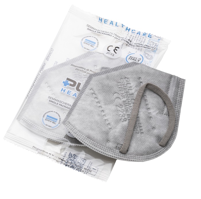 FFP2 PHC+2 GRIGIO - Farmacianumberone.it