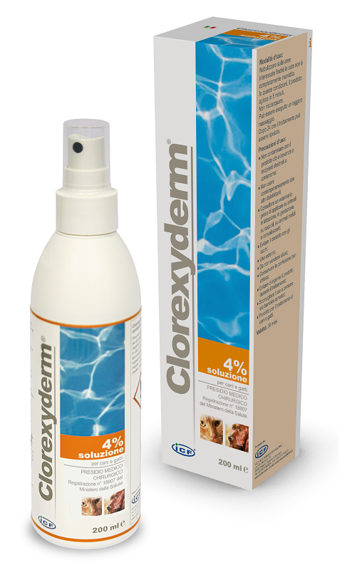 CLOREXYDERM SOLUZIONE 4% 200 ML - Farmacianumberone.it