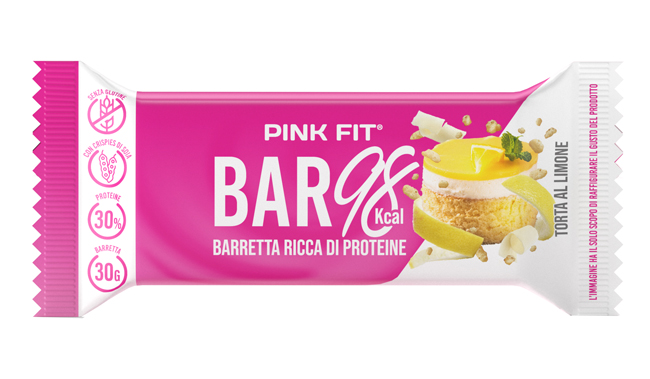 PINK FIT BAR 98 TORTA LIMONE 30 G - Farmacianumberone.it